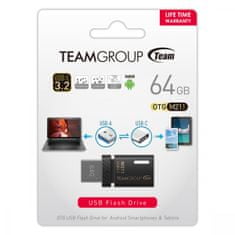 TeamGroup M211 USB stick, 64 GB, USB 3.2, OTG