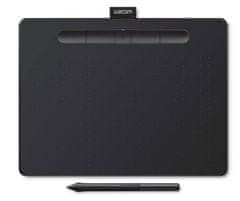 Wacom grafički tablet Intuos M Bluetooth, crni (2018) + besplatne licence