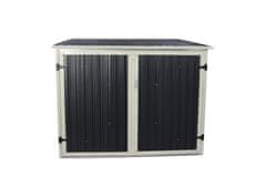 IWHOME Biciklistički sklopivi skladišni prostor NOTOS B 4,02 m² antracit čelični