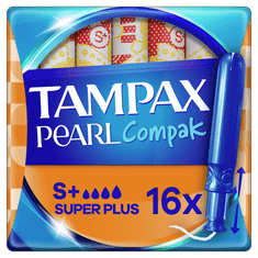 Tampax Compak Pearl Super Plus tamponi, 16 komada