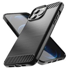MG Carbon Case Flexible silikonska maska za iPhone 13 Pro Max, crno