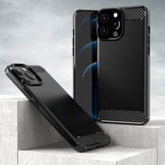 MG Carbon Case Flexible silikonska maska za iPhone 13 Pro Max, crno