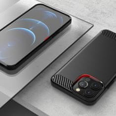 MG Carbon Case Flexible silikonska maska za iPhone 13 Pro Max, crno