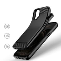 MG Carbon Case Flexible silikonska maska za iPhone 13, crno