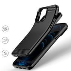 MG Carbon Case Flexible silikonska maska za iPhone 13 Pro Max, crno
