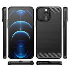 MG Carbon Case Flexible silikonska maska za iPhone 13 Pro Max, crno