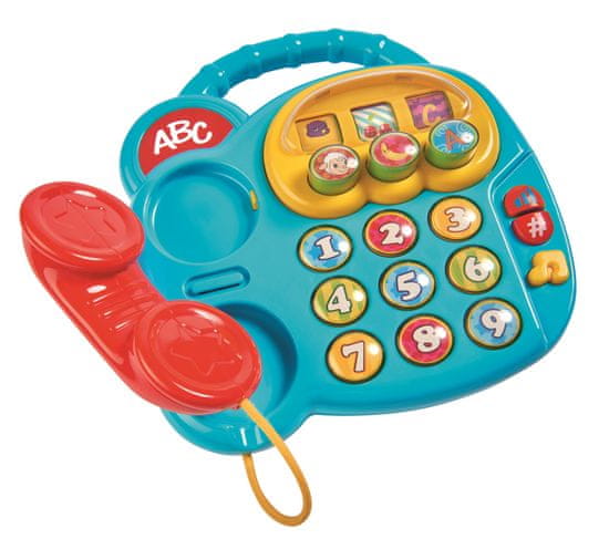Simba dječji telefon, sa slušalicom i gumbima, na baterije