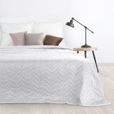 Louisa prekrivač za krevet, 220 x 240 cm, svijetlo sivi/tamno sivi