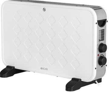ECG TK 2070 električni grijač, bijeli