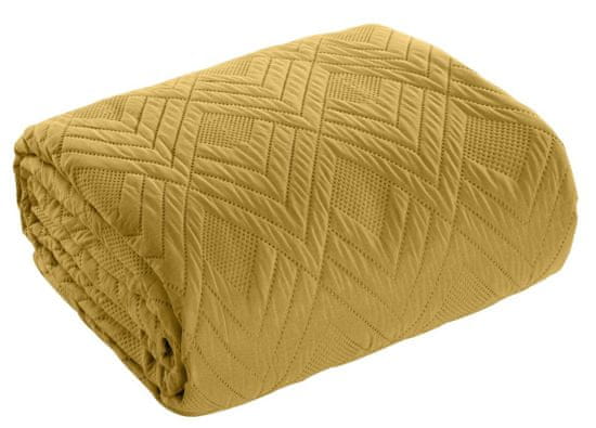 My Best Home Almera prekrivač za krevet, 220 x 240 cm, senf