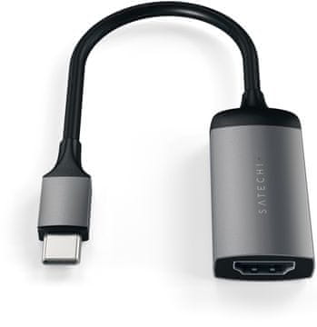Satechi Type-C na 4K HDMI adapter, aluminij, Space Gray