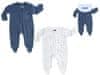 BOLEY 6322110 pidžama s patentnim zatvaračem za dječake, 2 kom, plava, 56