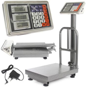 Dakota Digitalna elektronička vaga do 150 kg - osvijetljena