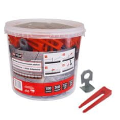 awtools Spremnik razine razmaknika za keramiku 300 + 100 PCS