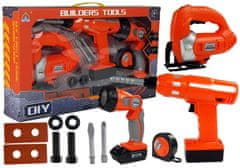 Lean-toys 12-dijelni set bežičnih alata