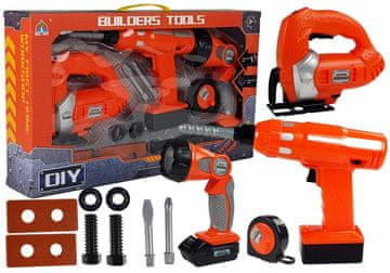Lean-toys 12-dijelni set bežičnih alata