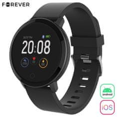 Forever ForeVive Lite SB-315 pametni sat, Bluetooth 5.0, Android + iOS aplikacija, IP67, crna