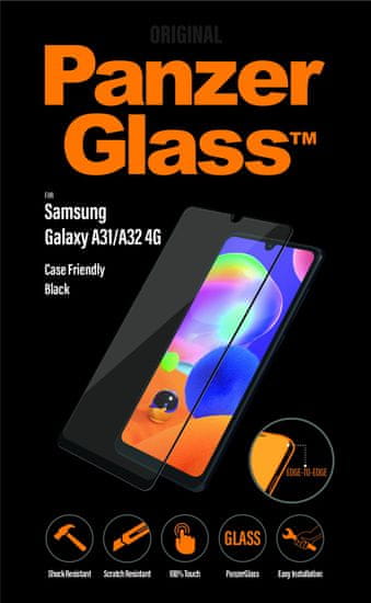 PanzerGlass Edge-to-Edge zaštitno staklo za Samsung Galaxy A31/A32 (7226)