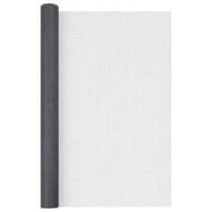 Vidaxl Mrežasti zaslon od stakloplastike 60 x 1000 cm sivi
