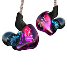 KZ ZST hybridné HiFi slušalice, farebné