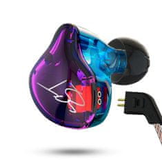 KZ ZST hybridné HiFi slušalice, farebné