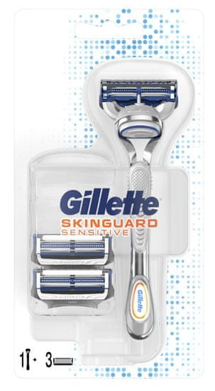 Gillette britvica Skinguard + 3 nastavka