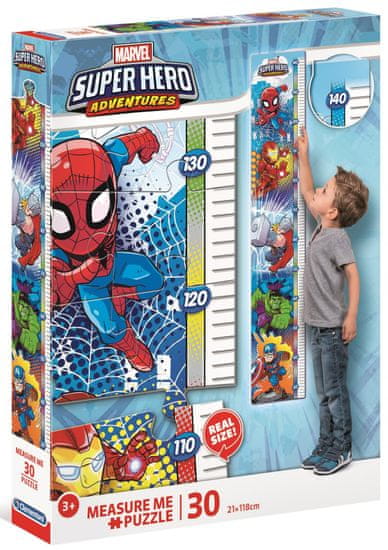 Clementoni Puzzle metar Marvel: Super Hero Adventures, 30 dijelova