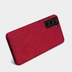 Nillkin Qin maskica za Samsung Galaxy S21 FE G990, crvena