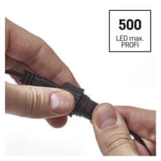 EMOS Profi LED spojni kabel bijelih svjetala, treptajuće, 3 m, za vanjsku upotrebu, toplo/hladno bijelo svjetlo