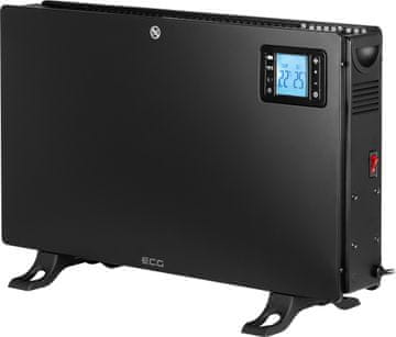 ECG TK 2080 električni grijač, crni