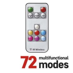 EMOS LED božićne lampice, 16 m, unutarnji i vanjski, RGB, s kontrolerom, programima i mjeračem vremena