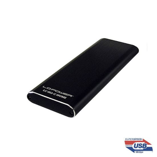 LC Power vanjsko kućište za SSD diskove, USB-C