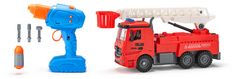 Plastica Vatrogasno vozilo na daljinsko upravljanje, komplet, 30 cm