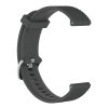 Silicone Bredon remen za Xiaomi Haylou Solar LS05, dark gray