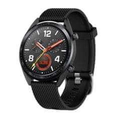 BStrap Silicone Bredon remen za Xiaomi Haylou Solar LS05, black