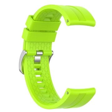 BStrap Silicone Cube remen za Garmin Venu 2, fruit green