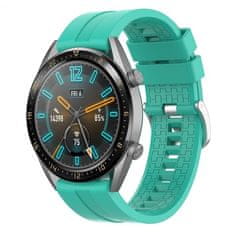 BStrap Silicone Cube remen za Garmin Venu 2, teal