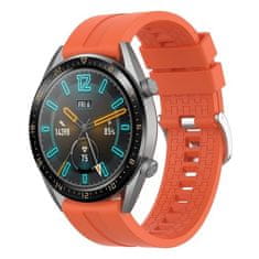 BStrap Silicone Cube remen za Garmin Vivoactive 4, orange