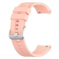 BStrap Silicone Cube remen za Garmin Venu 2, sand pink