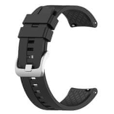 BStrap Silicone Cube remen za Huawei Watch GT/GT2 46mm, black
