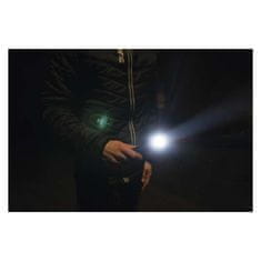 EMOS ručna LED svjetiljka, 500 lm, 4× AAA, fokus, metalna