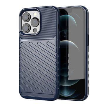 MG Thunder silikonska maska za iPhone 13 Pro, plava