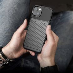 MG Thunder silikonska maska za iPhone 13 mini, crno