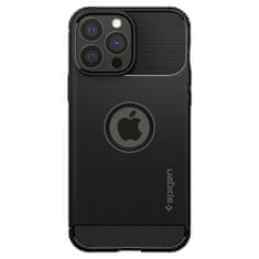 Spigen Rugged Armor silikonska maska za iPhone 13 Pro, crno