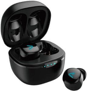  Bežične slušalice Lamax Dots2 bez izobličenja zvuka mogu se pohvaliti udobnim dizajnom i zatvorenim mikrofonom za glasovni asistent bez upotrebe ruku. Imaju dug vijek trajanja i omogućuju kontrolu dodirom.