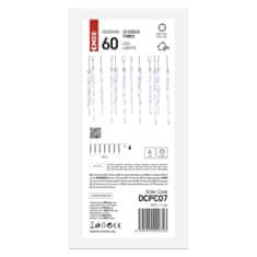 EMOS LED svjetlosna dekoracija, ledene svijeće, 12 komada, vanjska/unutarnja, hladna bijela, 3,6 m