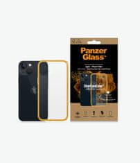 PanzerGlass ClearCaseColor maskica​ za Apple iPhone 13 Mini, prozirno-narančasta (0328)