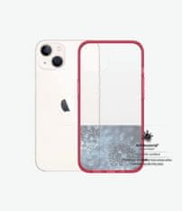 PanzerGlass ClearCaseColor maskica za Apple iPhone 13, prozirno-crvena (0335)