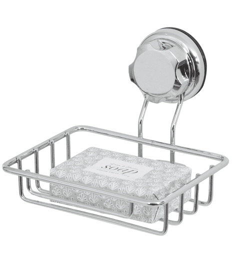 Compactor Držač sapuna, Bestlock sustav, bez bušenja, do 4 kg, srebrni