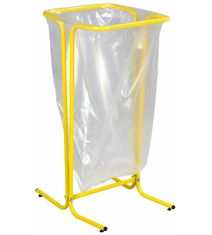 Rossignol SAS Stalak za vrećice za otpad Tubag 57534, žuta, 110 L